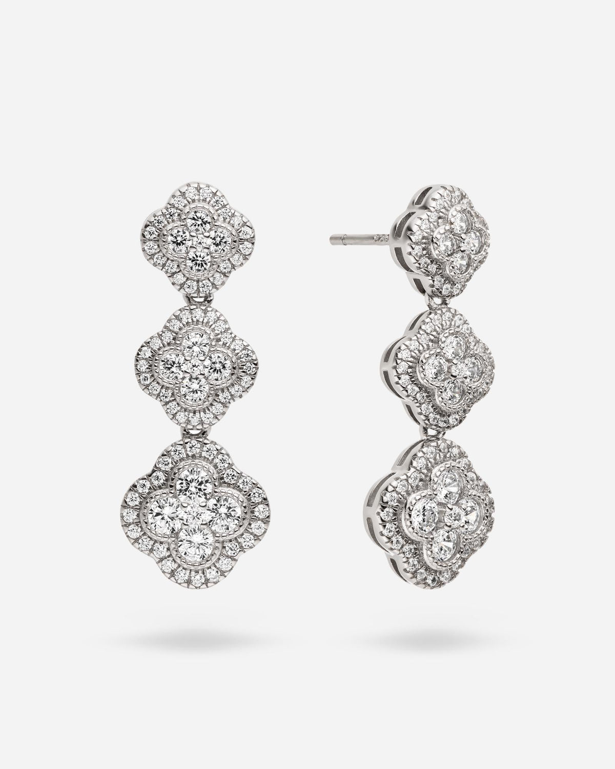 Éternelle Fleur Blanche Ohrring - 8342600