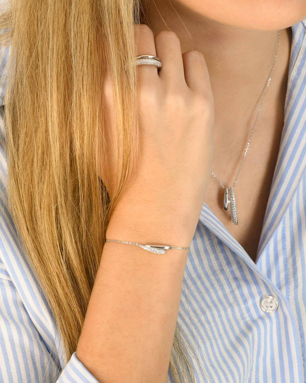 Bracciale Gocce Allungate - 8222200