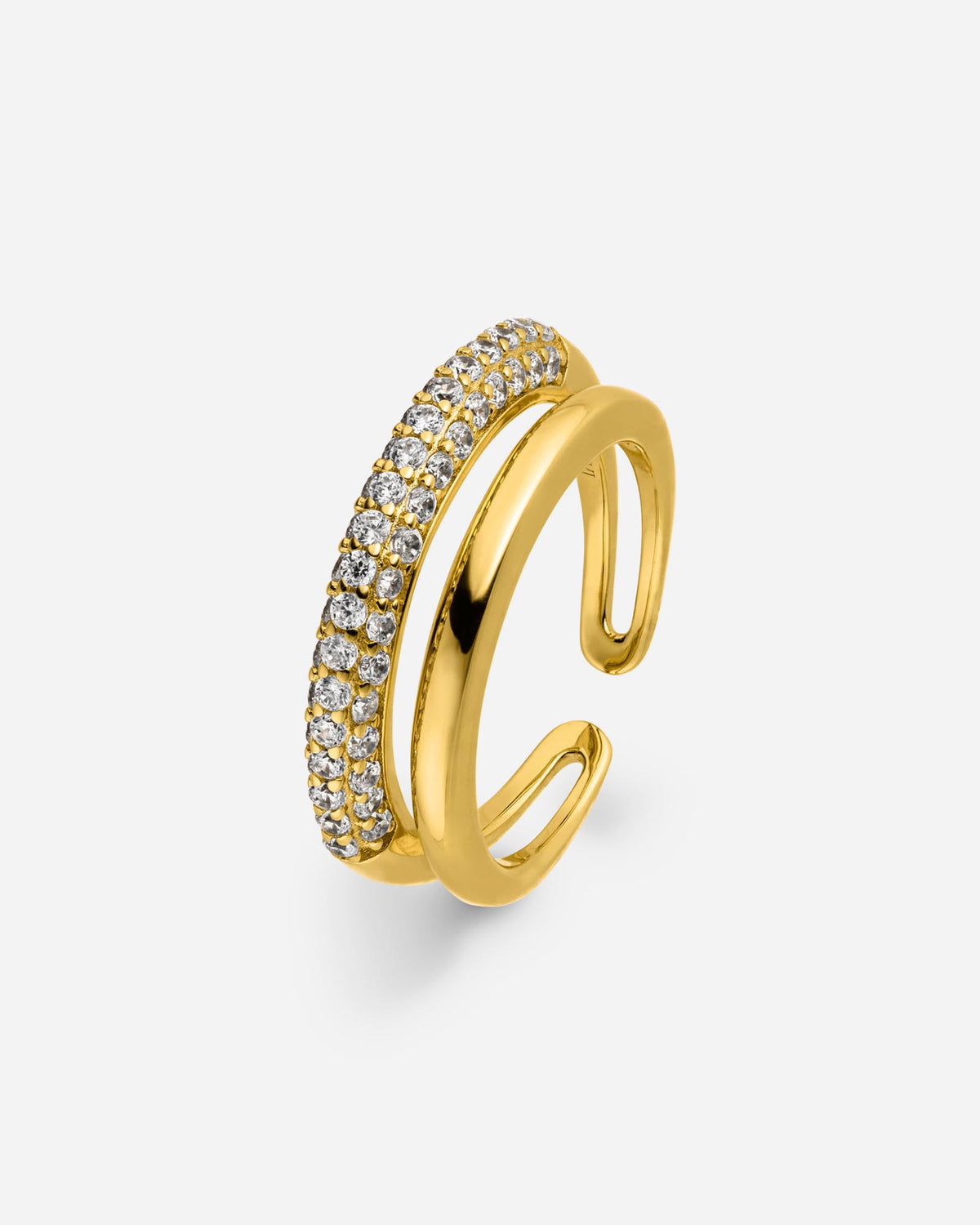 Gouttes Allongées Ring - 8210300