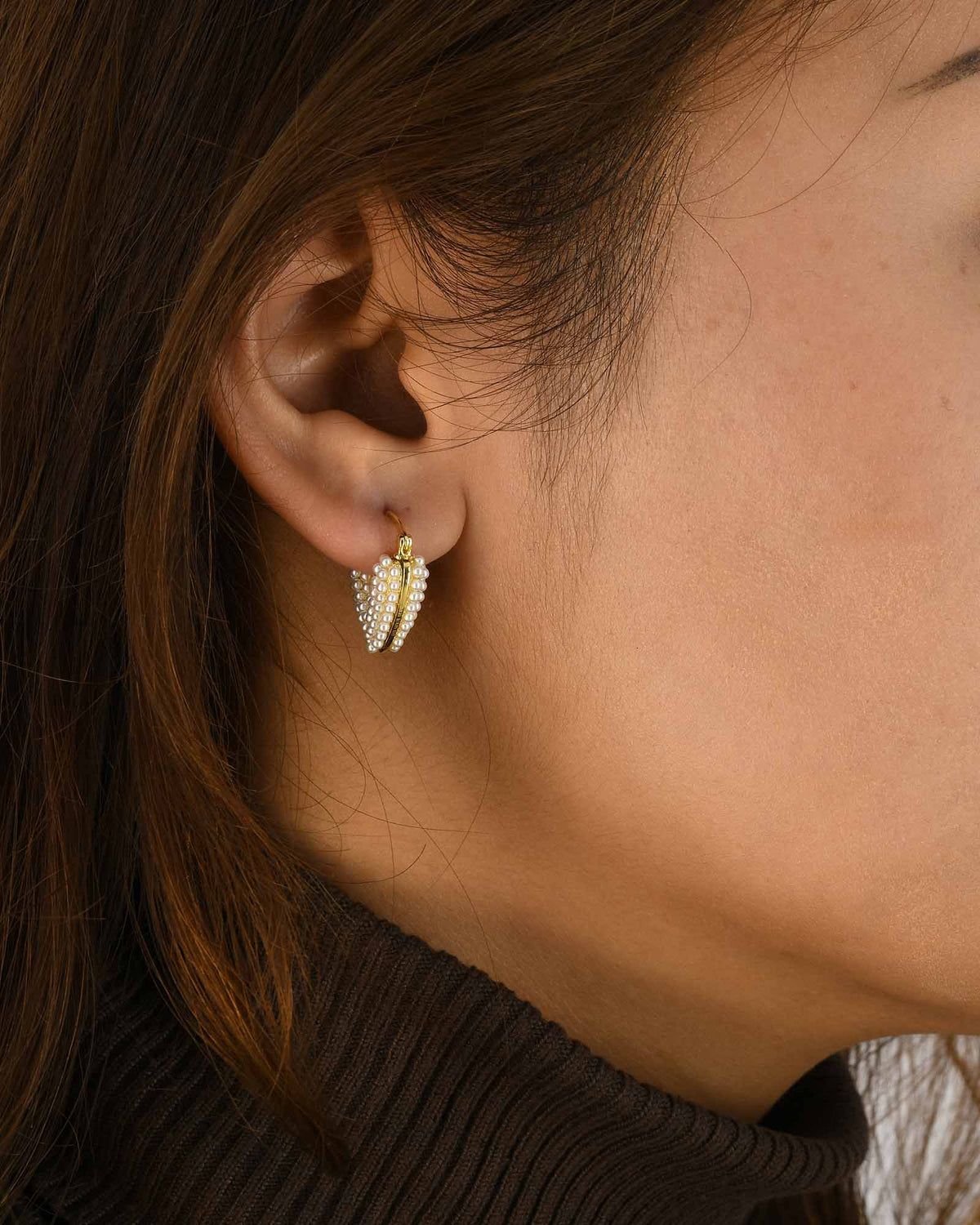 Herz Perle Ohrring - 8140000