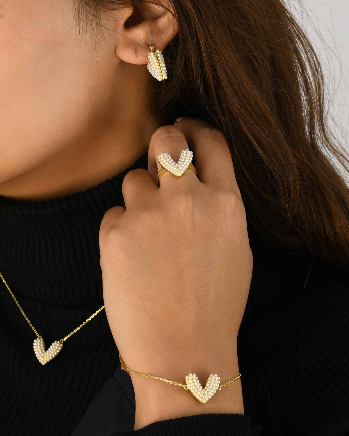 Anelli Perla Cuore - 8110000
