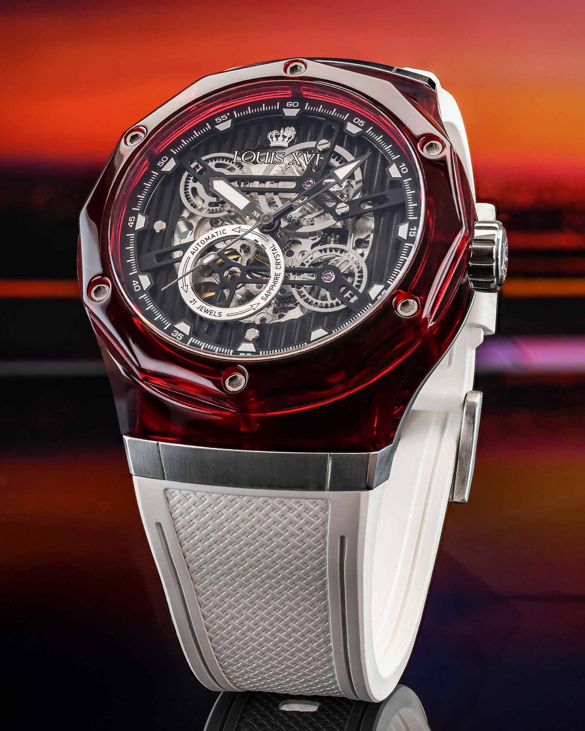 La Lumière Glass Automatic Ref. 3890 – Ruby Red