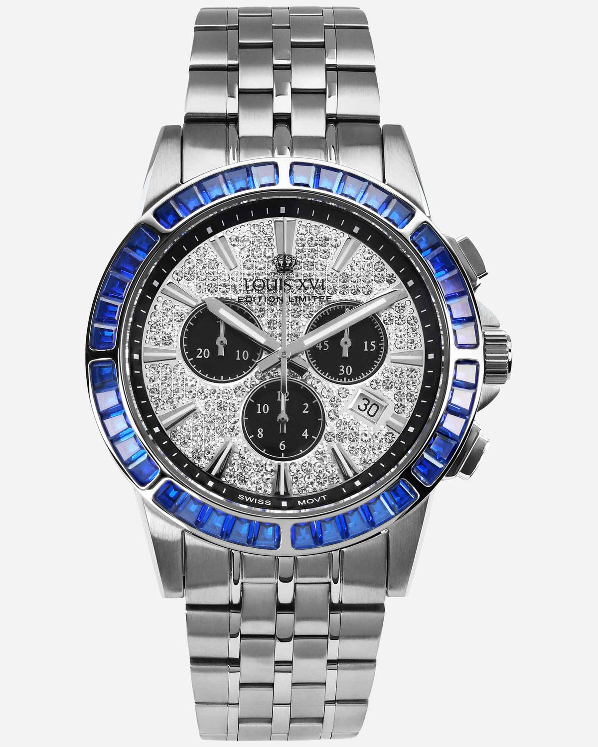 Majesté Iced Out Baguette 1138 - 43mm