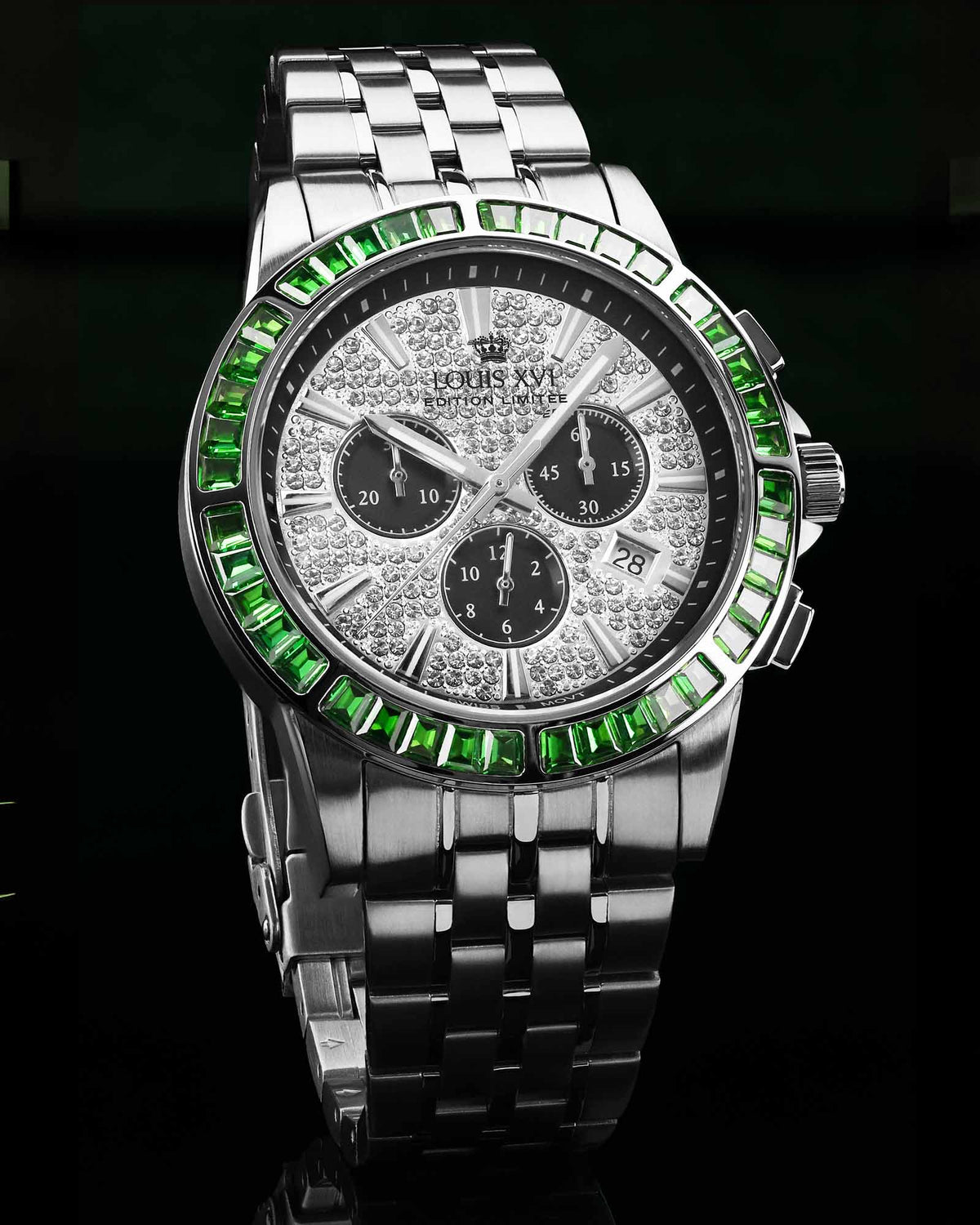 Majesté Iced Out Baguette 1139 - 43mm