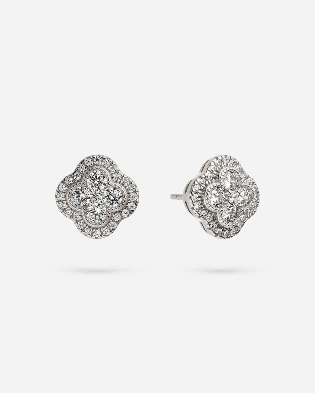 Éternelle Fleur Blanche Ohrring - 8342100