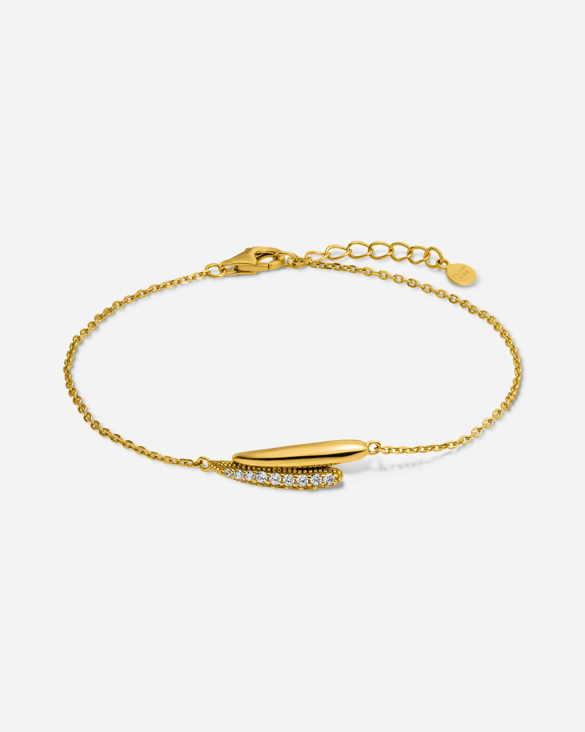 Gouttes Allongées Armband - 8220300