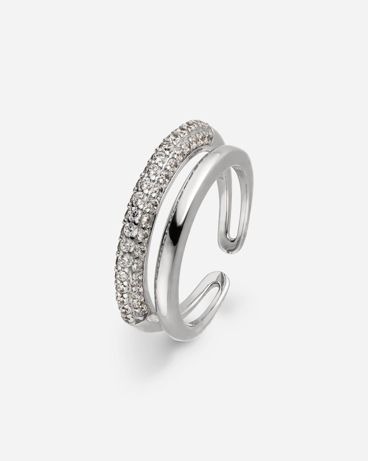 Gouttes Allongées Ring - 8212000