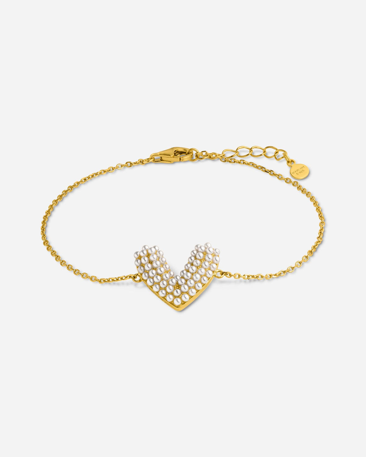 Bracciale con Perla a Cuore - 8120000
