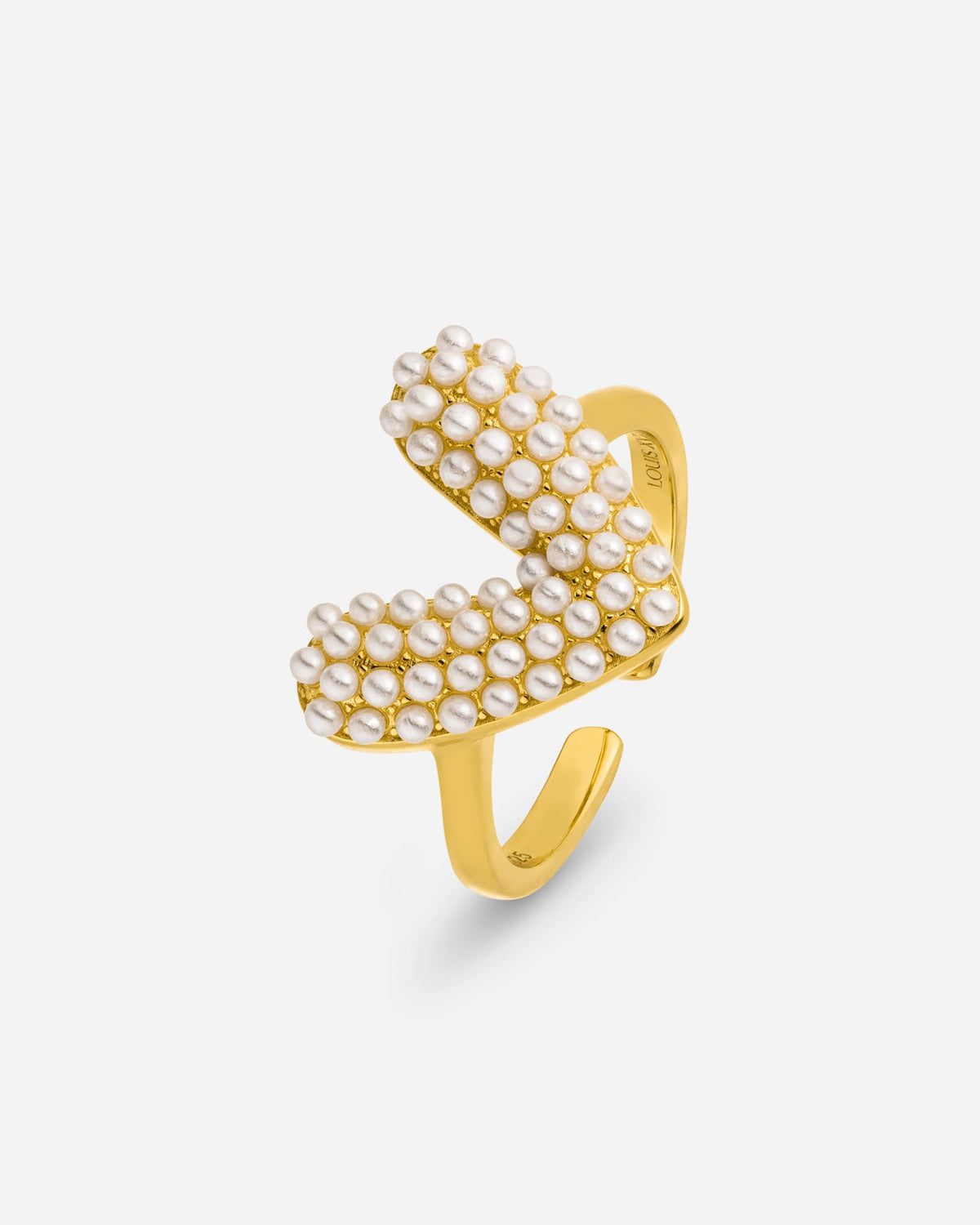 Herz Perle Ring - 8110000