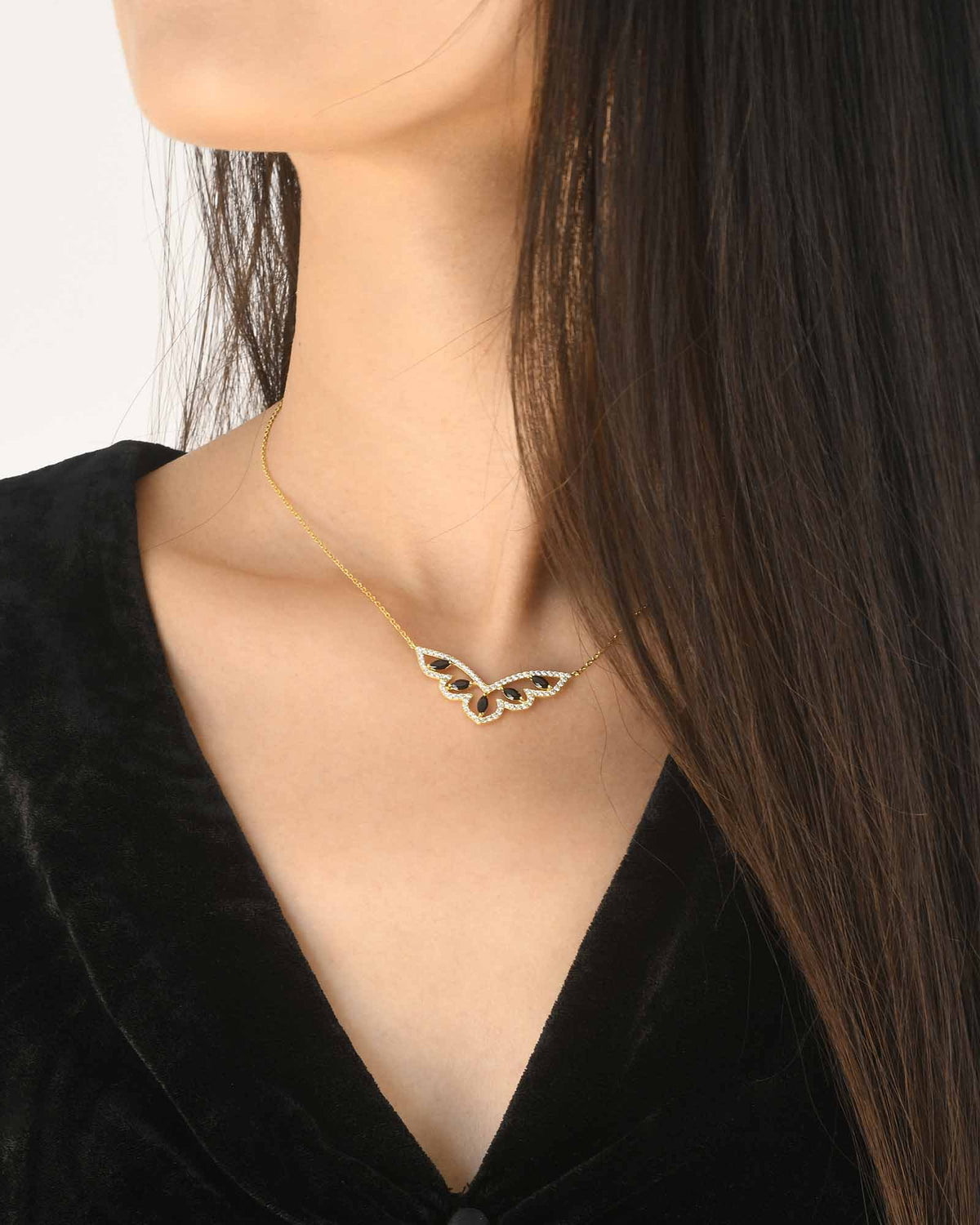 Noir Marquise Halskette - 8330300