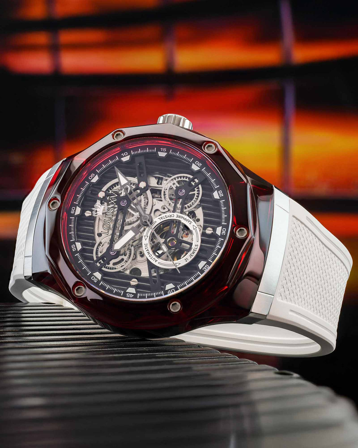 La Lumière Glass Automatic Ref. 3890 – Ruby Red
