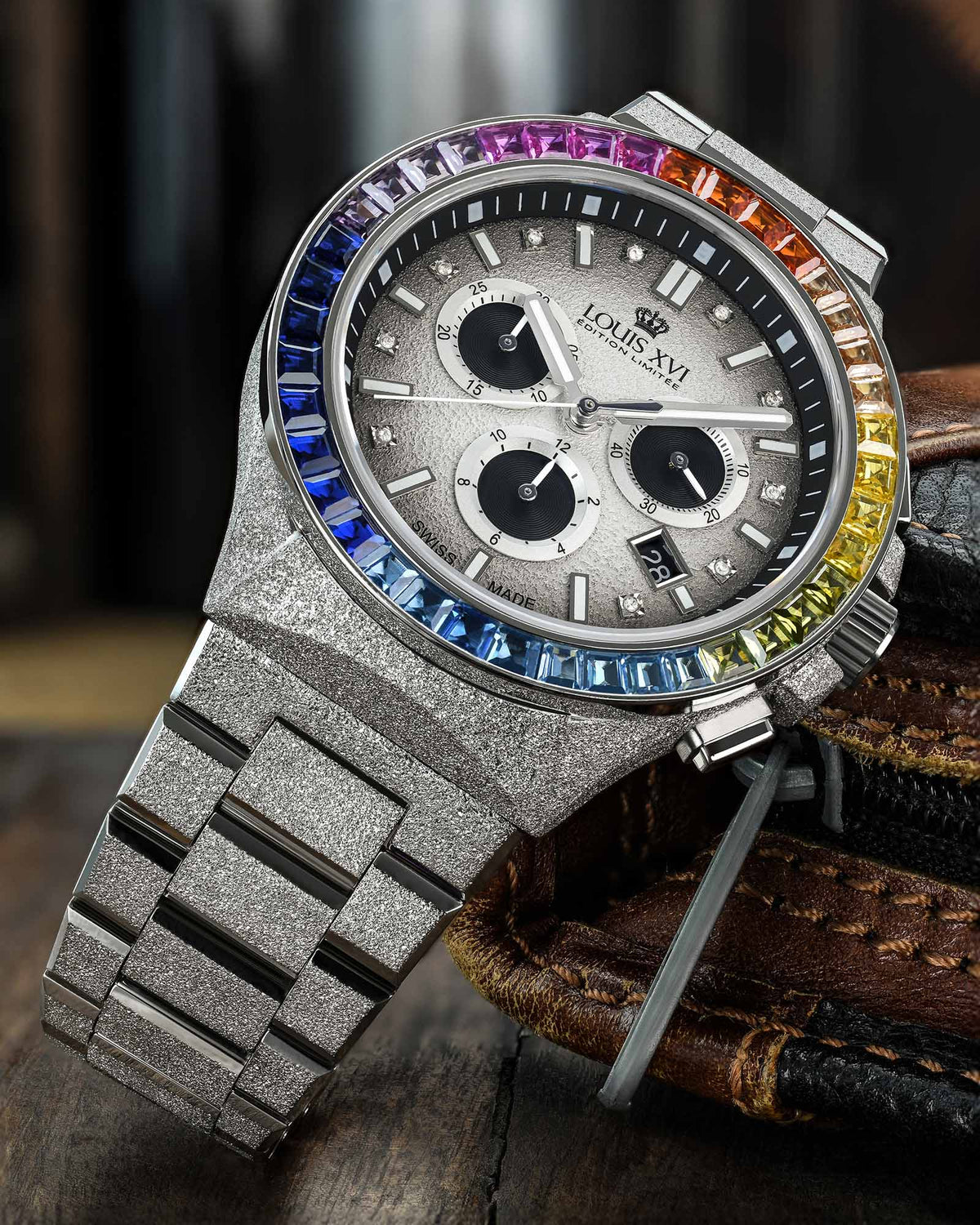 Le Monarque 1219 - 42mm Arcobaleno