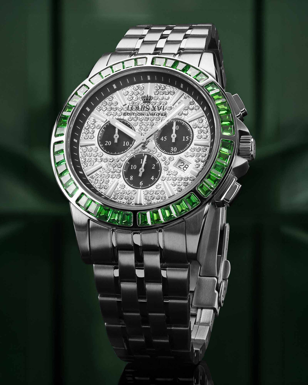 Majesté Iced Out Baguette 1139 - 43mm