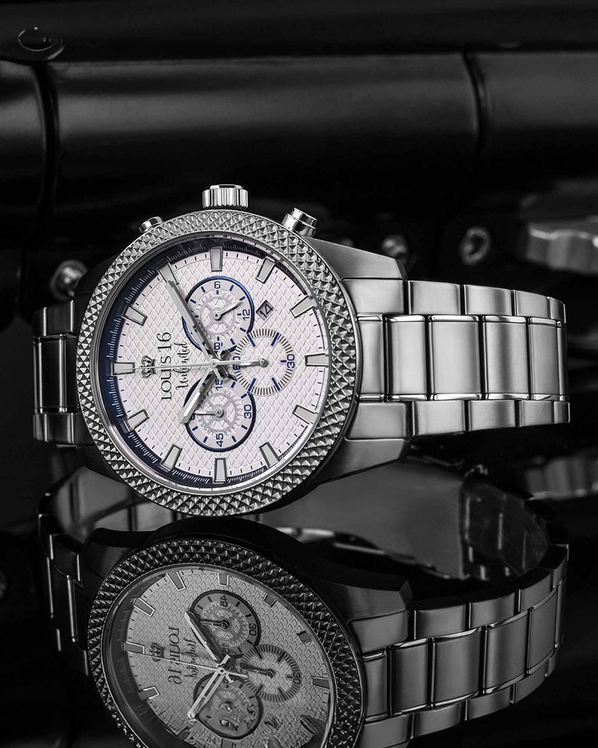 Mirage 3320 Chronographe Argent