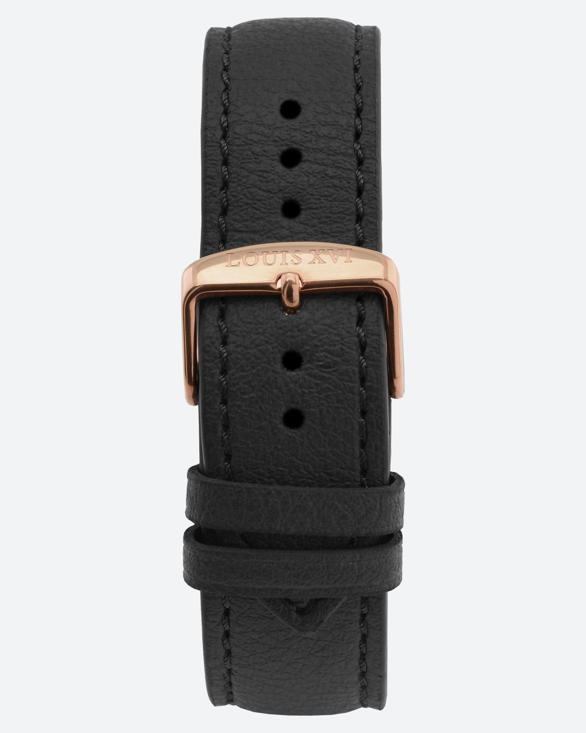 Armband Apfelleder - Schwarz/Rotgold